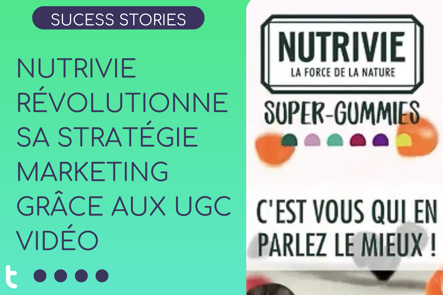 Nutrivie révolutionne sa stratégie marketing grâce aux UGC vidéo