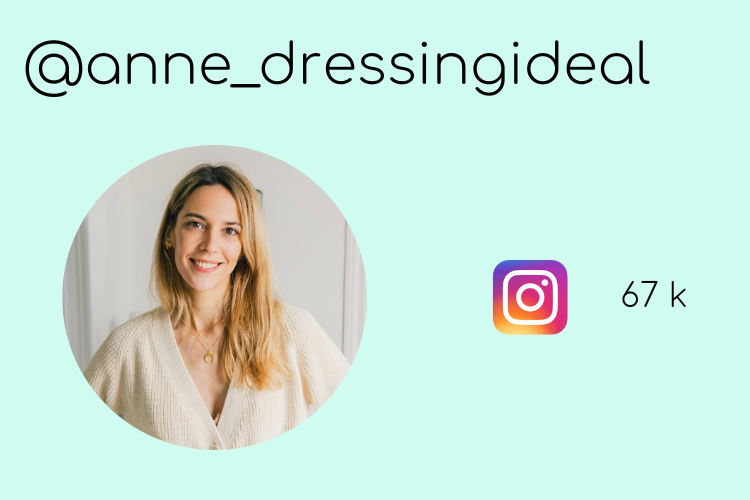 Influenceur responsable : @anne_dressingideal : la modeuse minimaliste éco-responsable