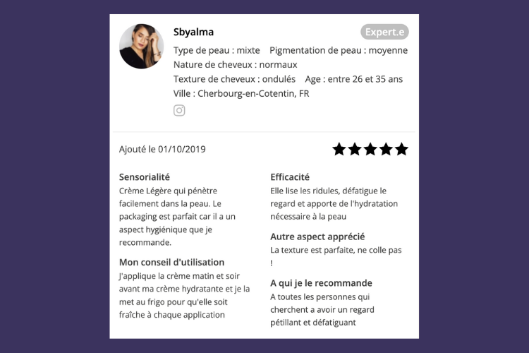 Des avis consommateurs détaillés sur les produits cosmétiques 