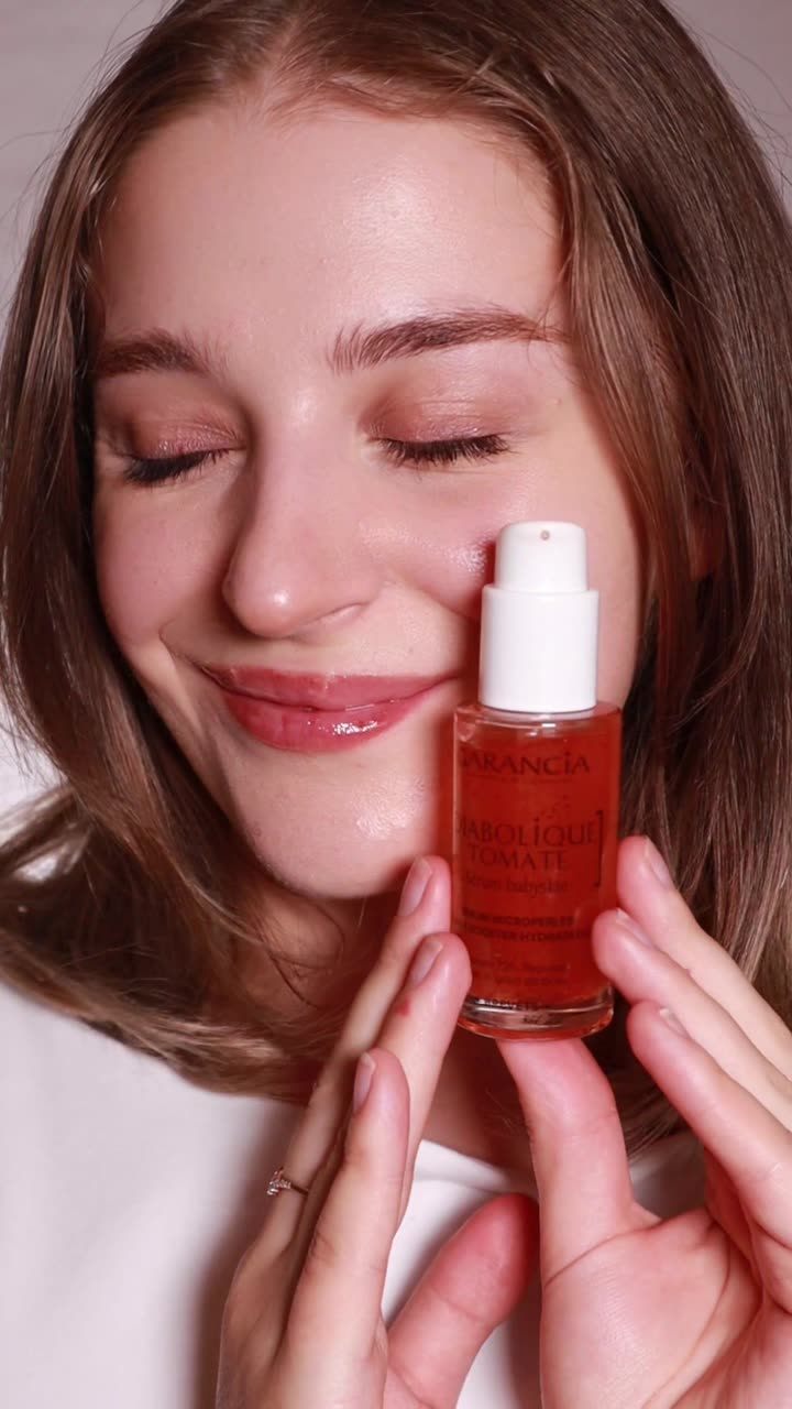 TikTok d'ambassadrice Garancia : sérum babyskin Diabolique Tomate