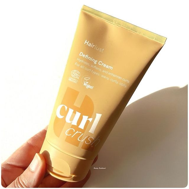 Publication Instagram de Kédidja pour Mademoiselle Bio, la crème boucles Curl Crush