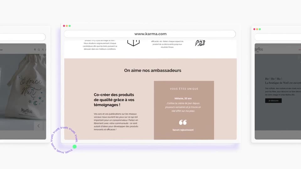 Recrutement d'ambassadeurs dans le logiciel Trustt
