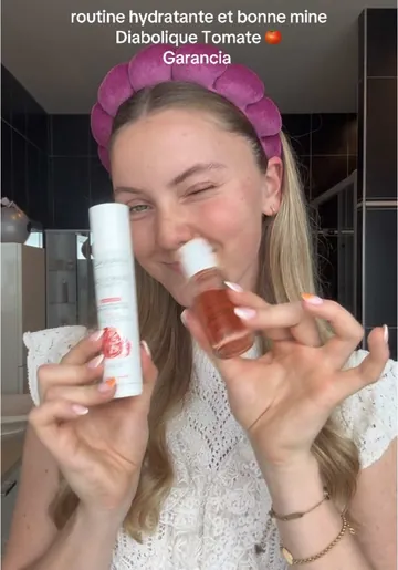 TikTok d'une ambassadrice Garancia