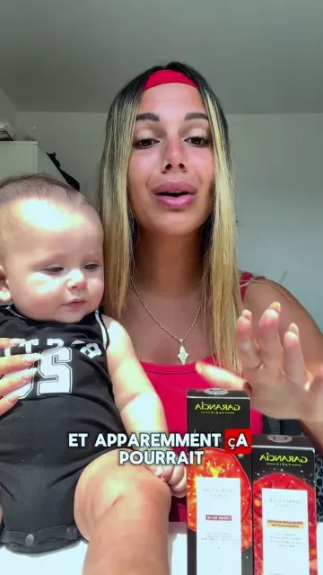 Ambassadrice Garancia avec son bébé et ses soins