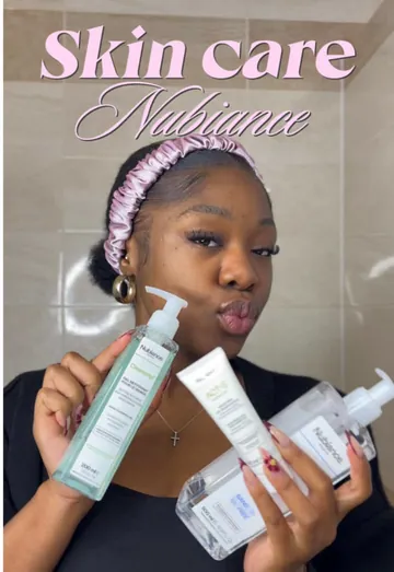 TikTok d'une ambassadrice Nubiance