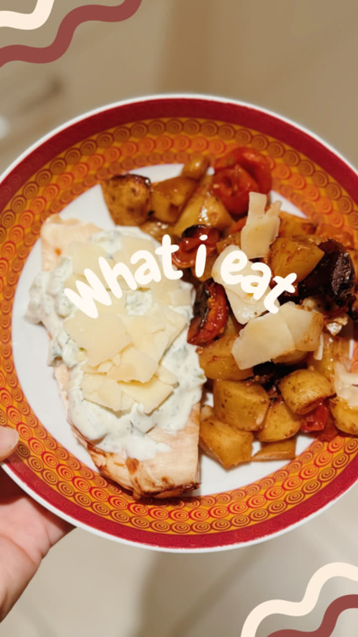 Instagram post by a Nutri&Co ambassador: a day of meals with the Whey Protein bar